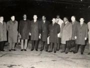 Aspect de la sosirea delegaţiei guvernamentale a Republicii Guineea condusă de Diakite Moussa, membru al Biroului Politic Naţional al Partidului Democrat din Guineea. (25 XI 1966)