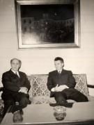 Nicolae Ceauşescu l-a primit pe Louis Saillant, secretar general al Federaţiei Sindicale Mondiale. (28 XI 1966)