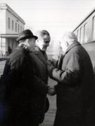 Sosirea în Capitală a primarului general al Marelui Berlin, Friedrich Ebert. (5 XII 1966)