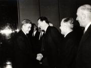 Decorarea lui Ion (Iancu) Olteanu cu Ordinul „Tudor Vladimirescu” cls. I-a, pentru activitate îndelungată în mişcarea muncitorească. (10 XII 1966)