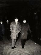 Sosirea de la Sofia, unde a participat la cea de a XX-a sesiune a C.A.E.R.-ului, a delegaţiei condusă de Gheorghe Rădulescu. (14 XII 1966)