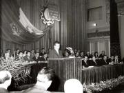 Aspect de la lucrările Consfătuirii pe ţară a constructorilor de maşini