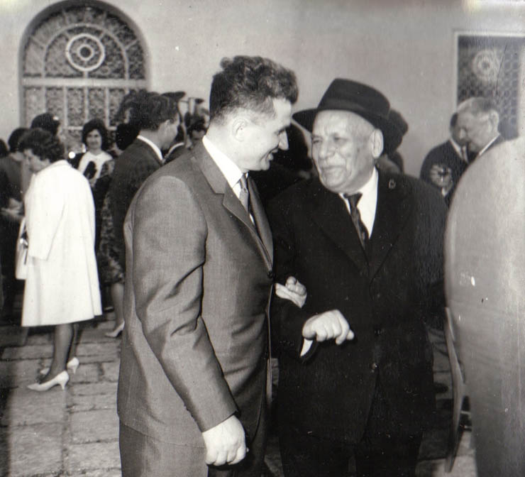 Nicolae Ceauşescu la recepţia dată la Snagov, în cinstea zilei de 1 Mai