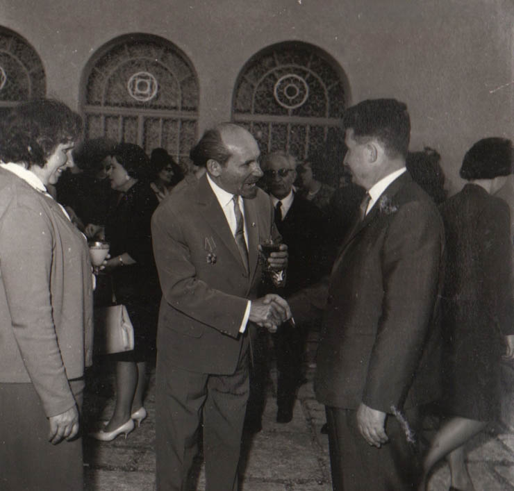 Nicolae Ceauşescu la recepţia dată la Snagov, în cinstea zilei de 1 Mai