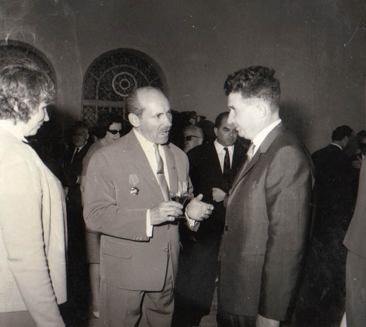 Nicolae Ceauşescu la recepţia dată la Snagov, în cinstea zilei de 1 Mai