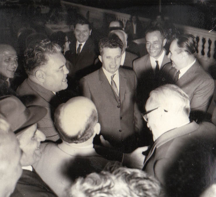 Aspect de la recepţia care a avut loc la Snagov cu prilejul zilei de 1 Mai