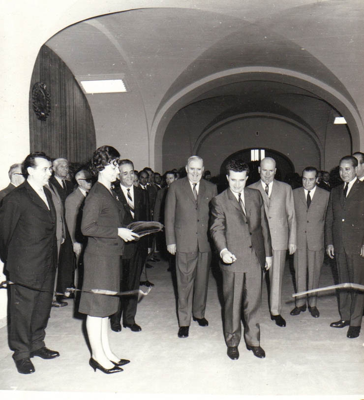 Deschiderea oficială a Muzeului de Istorie a Partidului Comunist, a Mişcării Revoluţionare şi Democratice din România