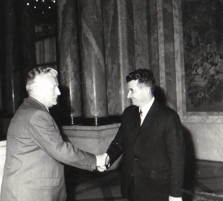 Aspect din timpul Consfătuirii Comitetului Politic Consultativ al statelor participante la Tratatul de la Varşovia