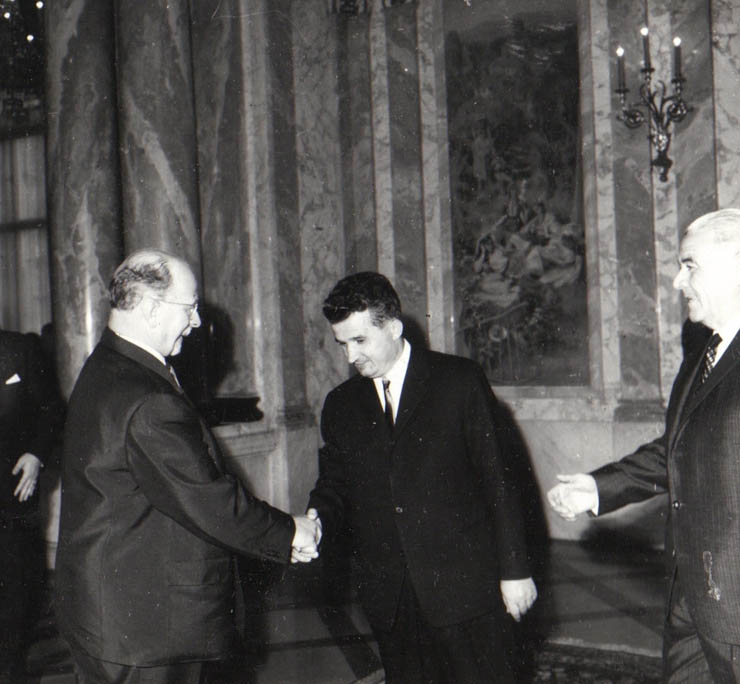 Aspect din timpul Consfătuirii Comitetului Politic Consultativ al statelor participante la Tratatul de la Varşovia