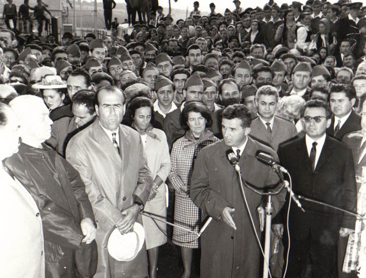 Vizita conducătorilor de partid şi de stat în regiunea Mureş Autonomă Maghiară (Botorca)