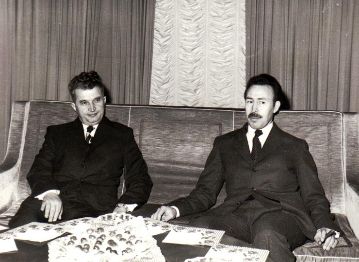 Vizita delegaţiei R.S.R. condusă de preşedintele Nicolae Ceauşescu în Republica Algeriană Democratică şi Populară (vizita protocolară, Houari Boumediene).(11-16  martie 1972).