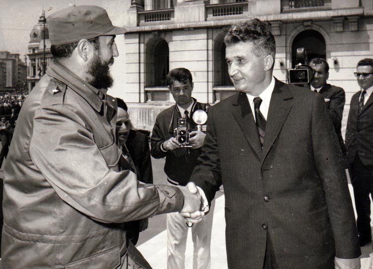 Întâlniri prieteneşti între preşedintele Nicolae Ceauşescu şi Fidel Castro Ruz, cu prilejul vizitei sale în R.S.R.(mai 1972).