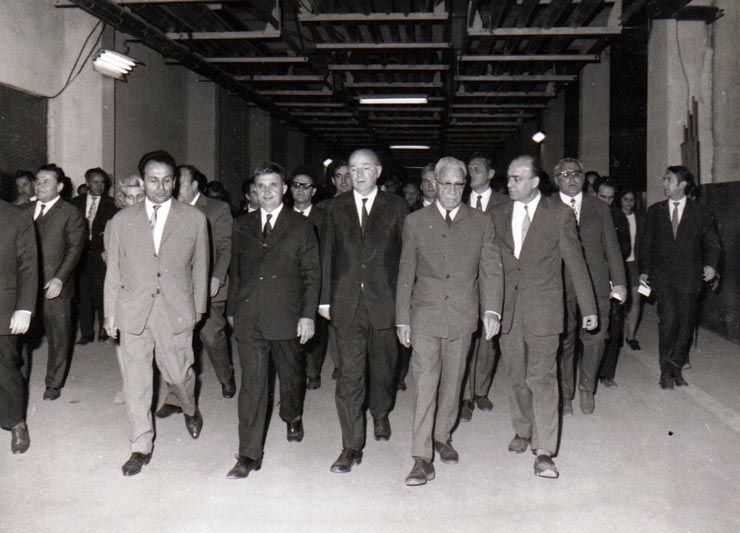 Vizita de lucru a lui Nicolae Ceauşescu în judeţul Argeş.(8 iunie 1972).