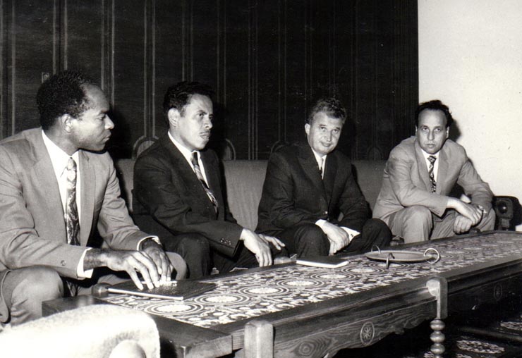 Primirea la Nicolae Ceauşescu a delegaţiei Partidului Poporului condusă de Reben Dario Souza,(30  iunie 1972).