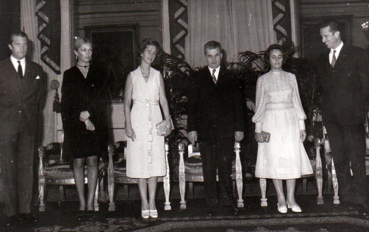 Aspecte din timpul vizitei de prietenie a lui Nicolae Ceauşescu împreună cu Elena Ceauşescu în Belgia.(24-27 octombrie 1972).