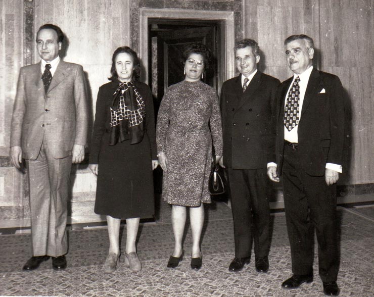 Primirea la Nicolae Ceauşescu a lui Pedro Antonio Saad, secretar general al Partidului Comunist din Ecuador, care a întreprins o vizită de prietenie în România.(26.II.1974).