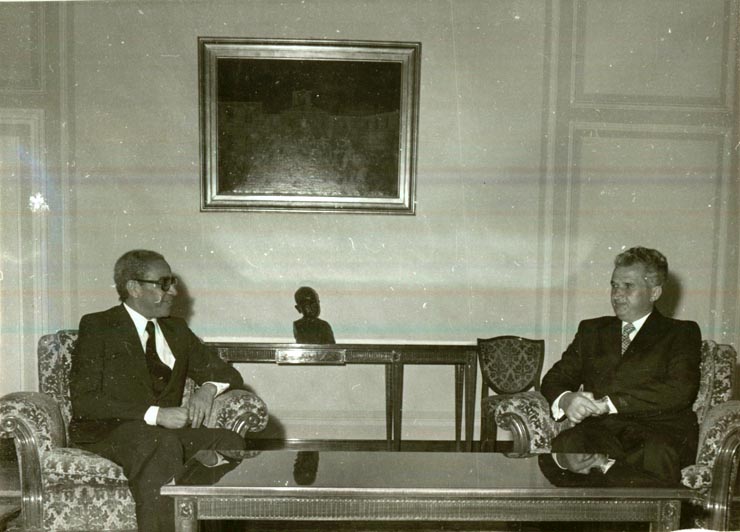 Preşedintele Nicolae Ceauşescu l-a primit pe M’Hamed Boucetta, ministrul de stat însărcinat cu afacerile externe şi cooperare al Regatului Maroc, preşedintele părţii marocane în Comisia interguvernamentală româno-marocană de cooperare economică şi tehnică, ale cărei lucrări se desfăşoară la Bucureşti.(28.VI.1978)