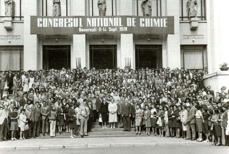 Participanţi la Congresul Naţional de Chimie ale cărei lucrări s-au desfăşurat la Bucureşti între 11-14 septembrie 1978.(11-14.IX.1978)