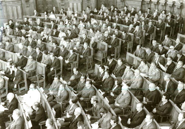 Aspect de la lucrările sesiunii a VIII-a a celei de a VII-a legislaturi a M.A.N.(3.XI.1978)