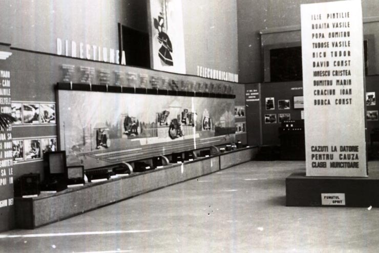 În prezenţa lui Gh. Gheorghiu–Dej s-a deschis la 25.09.1946 la sala „Dalles” expoziţia „Refacerea şi dezvoltarea căilor ferate”. (25.09.1946).