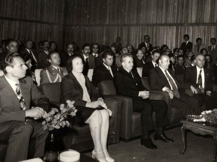Vizita lui Nicolae Ceauşescu, a Elenei Ceauşescu, a altor conducători de partid şi de stat, în Turcia. Vizita la Institutul de cercetări geologice din Ankara. (22-25 iunie 1976)