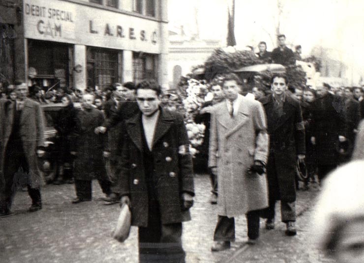 Înmormântarea de la Apărătorii Patriei