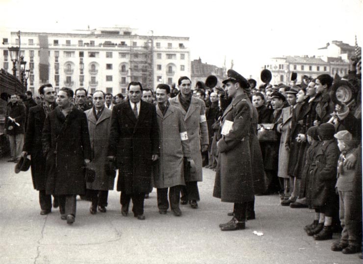 Realipirea Ardealului. Fotografie din 14.III.1945. Bucureşti