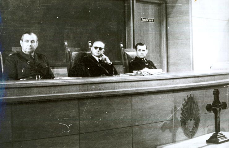 Judecatorii in mijloc prim preseinte col. Al. Petrescu