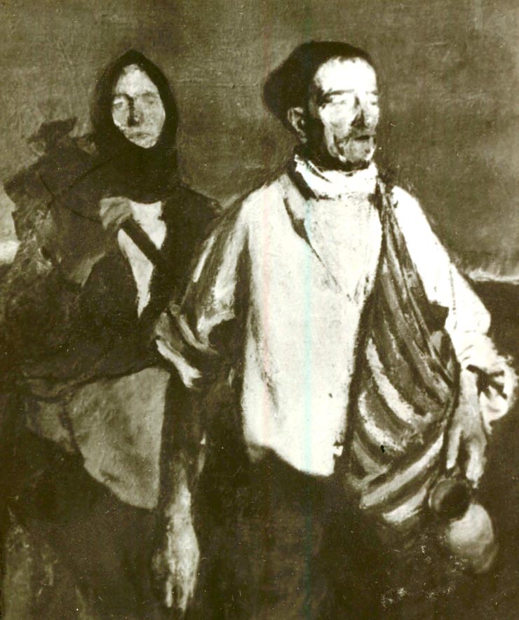 Corneliu Baba: Ţărani la câmp.(f.a.)