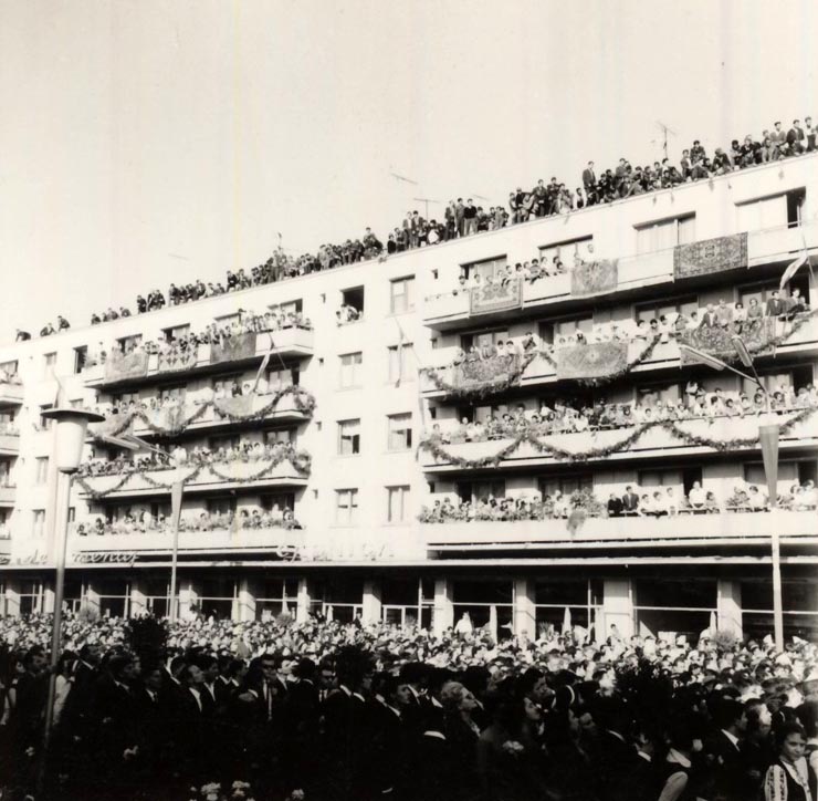 Vizita conducătorilor de partid şi de stat în regiunea Hunedoara (Deva) . (7-8 X 1966)