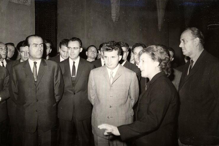 Vizita conducătorilor de partid şi de stat în regiunea Hunedoara (Castelul Huniazilor) . (7-8 X 1966)