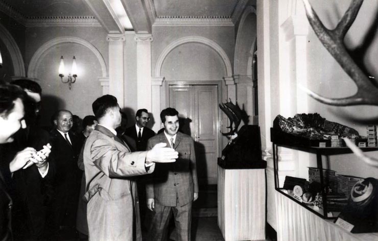 Vizita conducătorilor de partid şi de stat în regiunea Hunedoara (Teiuş) . (7-8 X 1966)