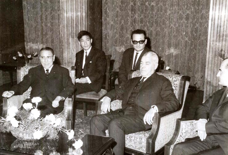 Ion Gheorghe Maurer l-a primit pe Shojiro Kawashima, trimisul special al primului ministru japonez (10 X 1966)