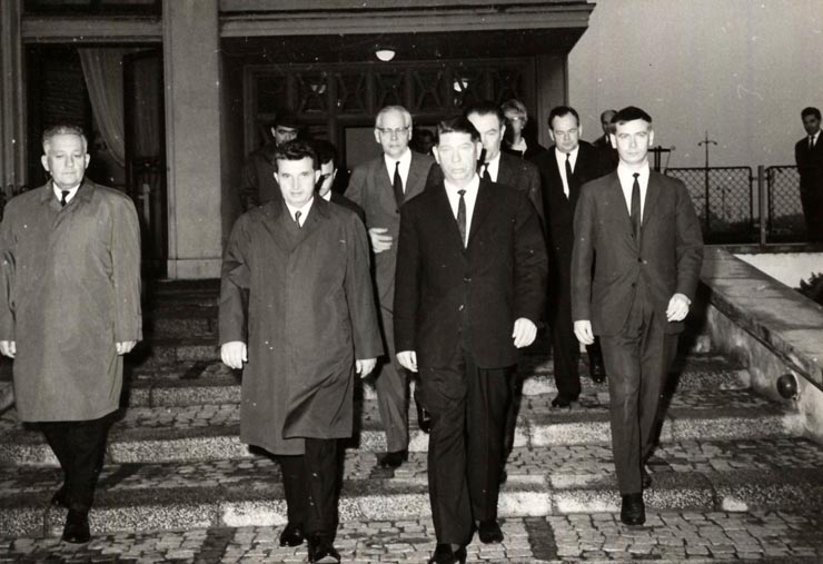 Plecarea delegaţiei P.C. din Finlanda. (14 X 1966)