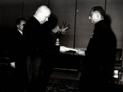 Prezentarea scrisorilor de acreditate de către ambasadorul Ceylonului în Republica Socialistă România 