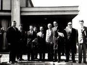 Plecarea unei delegaţii de activişti ai P.C.R. în U.R.S.S