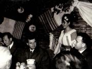 Aspect din timpul vizitei conducătorilor de partid şi de stat în regiunea Bacău (Hanu Ancuţei)