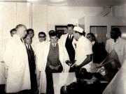 Aspect din timpul vizitei conducătorilor de partid şi de stat în regiunea Bacău (Gh. Gheorghiu-Dej)