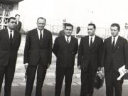 La plecarea către ţară a delegaţiei P.S.I.U.P.