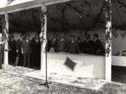 Aspect din timpul vizitei conducătorilor de partid şi de stat în regiunea Galaţi (G.A.S. Coteşti)