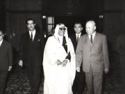 Chivu Stoica l-a primit pe ministrul comerţului şi industriei al statului Kuweit, Abdallah Al Jaber Sabah