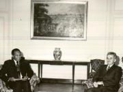 Preşedintele Nicolae Ceauşescu l-a primit pe Al Rashid Al Taher Bakr, vicepreşedintele Republicii Democratice Sudan, ministrul afacerilor externe, care a participat în fruntea unei delegaţii, la lucrările celei de a III-a sesiune a Comisiei politice mixte româno-sudaneze.(7.XII.1978)