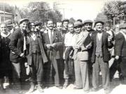 Întâmpinarea Armatei Roşii (Colentina). Moş Niculim Cioroiu, David Ilie.