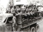  Intrarea Armatei Sovietice în Bucureşti.Bulevardul Carol.