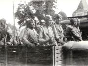  Intrarea Armatei Sovietice în Bucureşti.Bulevardul Carol.