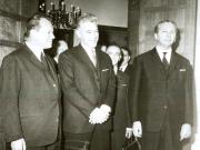 Aspect din timpul vizitei oficiale făcute de Corneliu Mănescu, ministrul afacerilor externe al R.S. România în R.F. Germania. (30 I - 3 II 1967)
