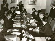 Aspect din timpul vizitei oficiale făcute de Corneliu Mănescu, ministrul afacerilor externe al R.S. România în R.F. Germania. (30 I - 3 II 1967)