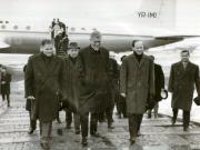 Sosirea lui Corneliu Mănescu din vizita oficială întreprinsă în R.F. Germania. (3 II 1967)