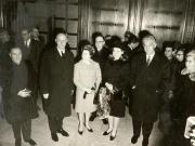 Aspect din timpul vizitei oficiale făcute de Corneliu Mănescu, ministrul afacerilor externe al R.S. România în Belgia. (4 – 14 II 1967)