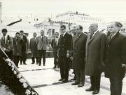 Aspect din timpul vizitei întreprinse în Tunisia de către Chivu Stoica, preşedintele Consiliului de Stat al R.S. România, la invitaţia preşedintelui Habib Burghiba(2 – 7 II 1967)